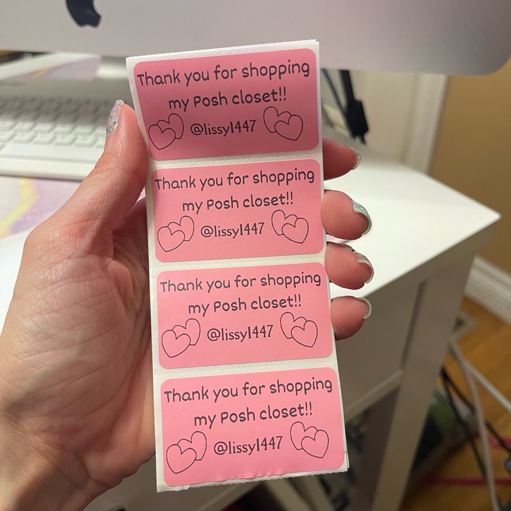NWT 100 Custom Thermal Labels- Designed & Printed - Picture 4 of 14
